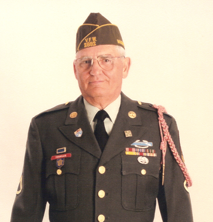 Normand Chartier - in uniform